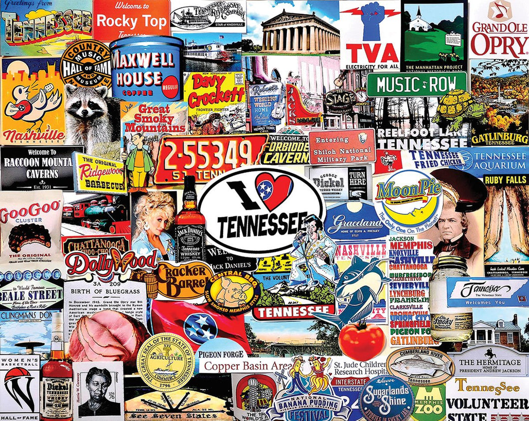 I Love Tennessee Puzzle
