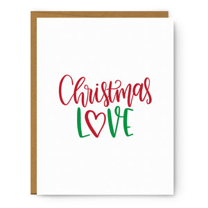 Christmas Love - Greeting Card