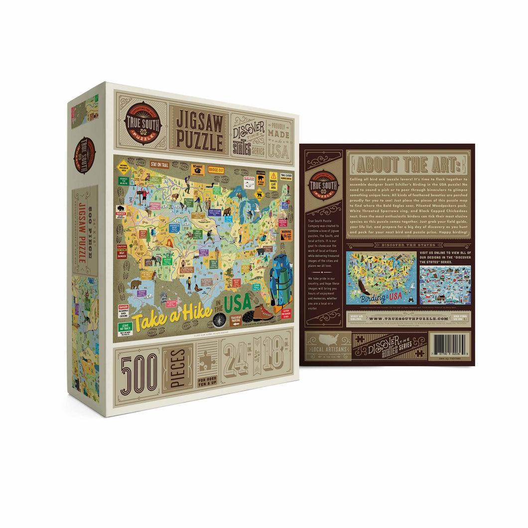 Take a Hike! USA Puzzle