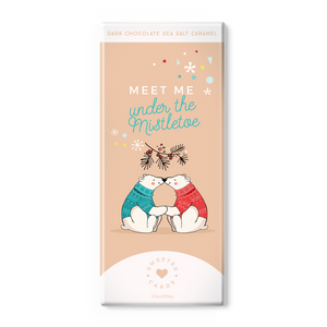 Meet Me Under the Mistletoe Holiday Chocolate Bar