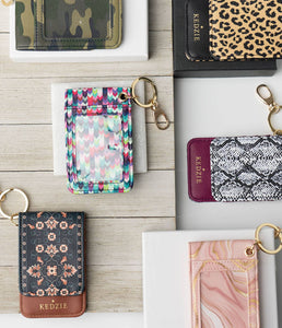 Assorted Essentials Only ID Holder Keychain