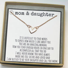 Load image into Gallery viewer, Mom &amp; Daughter Necklace
