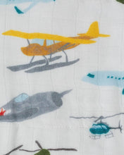 Load image into Gallery viewer, Deluxe Muslin Quilt -Air Show

