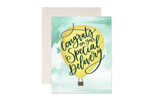Congrats On Your Special Delivery- Greeting Card