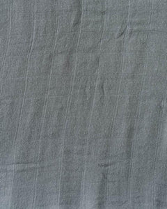 Charcoal Deluxe Muslin Swaddle Blanket