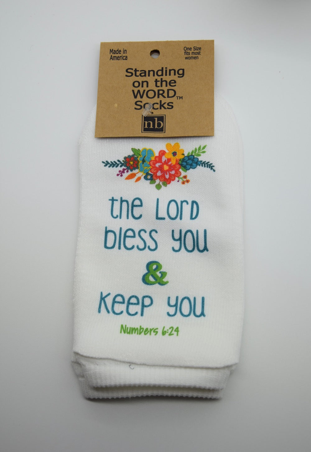 The Lord Bless You & Keep You- Standing on the Word Socks