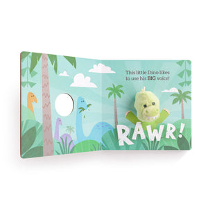 The Rawring Dinosaur Finger Puppet Book