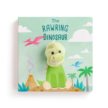 Load image into Gallery viewer, The Rawring Dinosaur Finger Puppet Book

