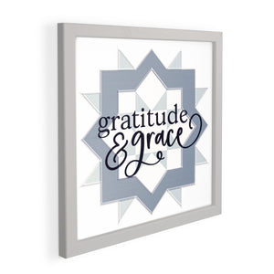 Gratitude & Grace Framed Art