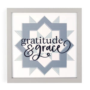Gratitude & Grace Framed Art