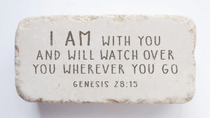 Genesis 28:15 Stone I am with you