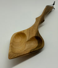 Load image into Gallery viewer, Wooden Heart Shaped Serving Spoon
