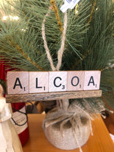 Load image into Gallery viewer, Scrabble Tile Ornaments
