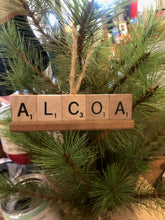 Load image into Gallery viewer, Scrabble Tile Ornaments
