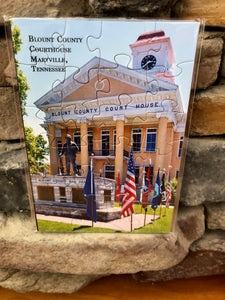 Blount County Courthouse Puzzle Postcard