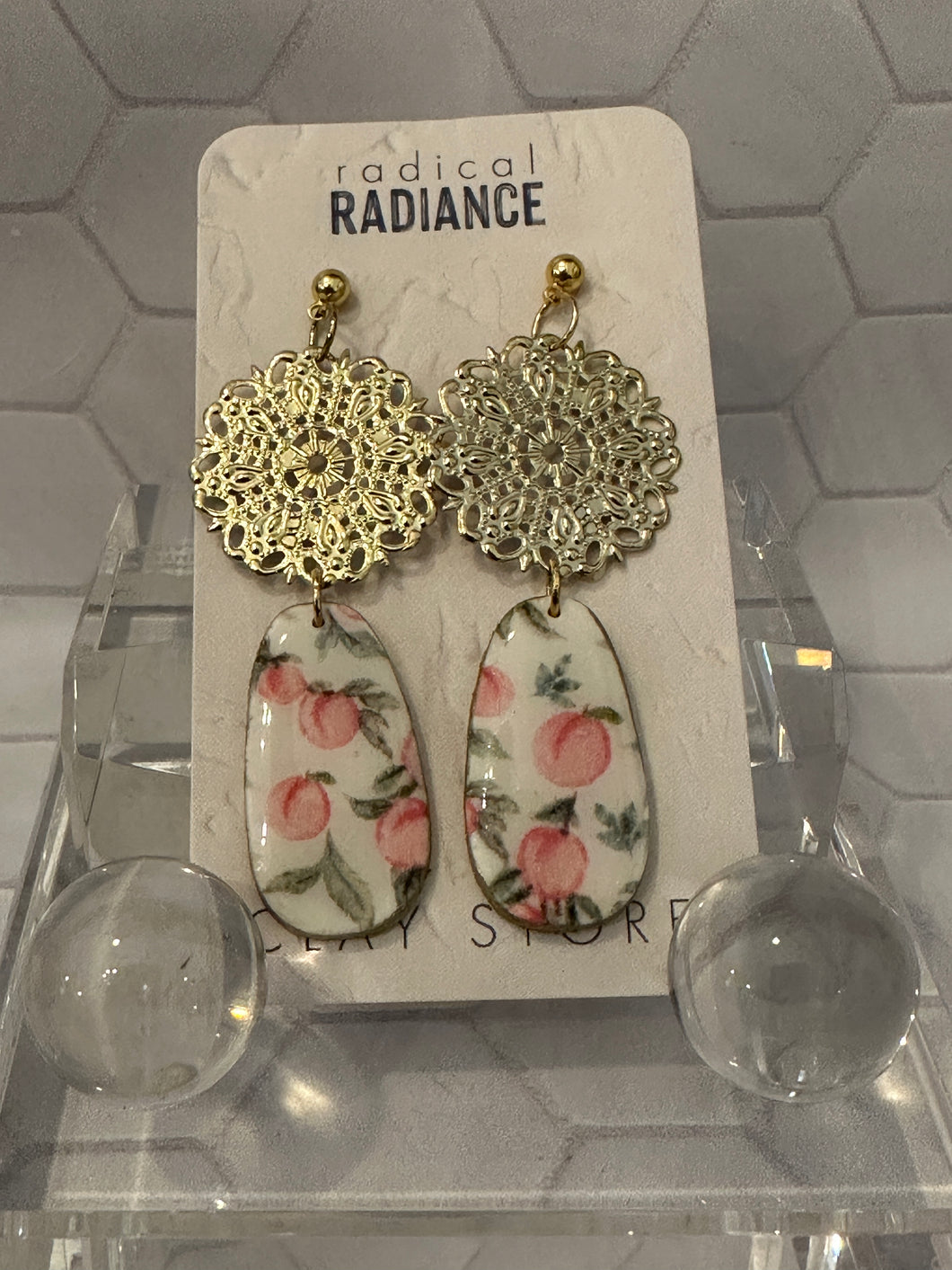 Radical Radiance Clay Store Fancy Dangle Earrings