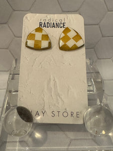 Radical Radiance Clay Store Stud Earrings