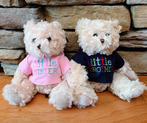 Little Sister/Little Brother Plush Bears