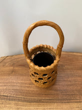 Load image into Gallery viewer, Basket Candle Holder
