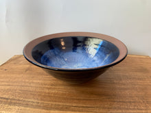 Load image into Gallery viewer, Blue Marble Serving Bowl
