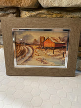 Load image into Gallery viewer, Watercolor Barn Print 5&quot;x7&quot; Framed Print
