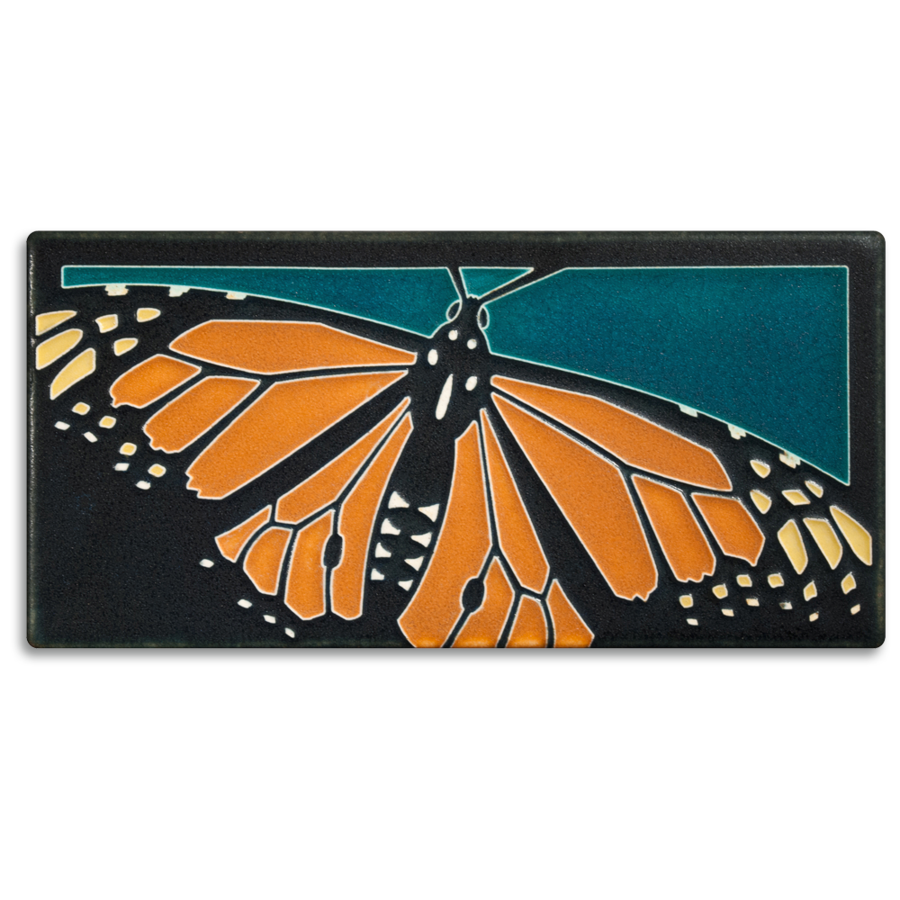 Monarch Art Tile- 4x8 Turquoise