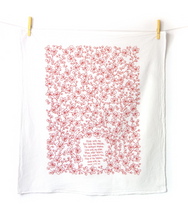 Load image into Gallery viewer, Abide with Me- hymn tea towel
