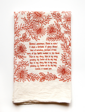 Load image into Gallery viewer, Blessed Assurance- Hymn tea towel
