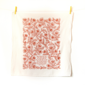 Blessed Assurance- Hymn tea towel