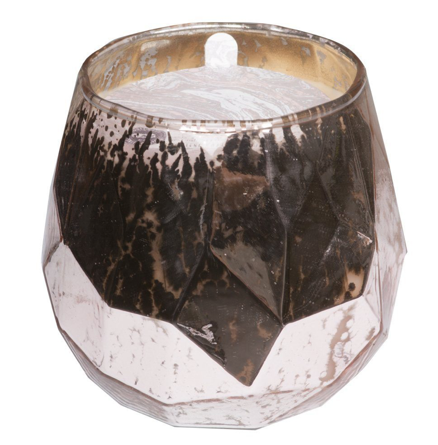 Sweet Grace Collection Large Faceted Glass Candle