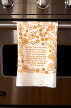 Load image into Gallery viewer, Come Thou Fount- hymn tea towel
