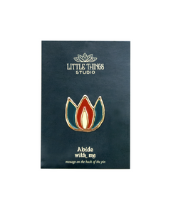 Abide with Me- Enamel Pin