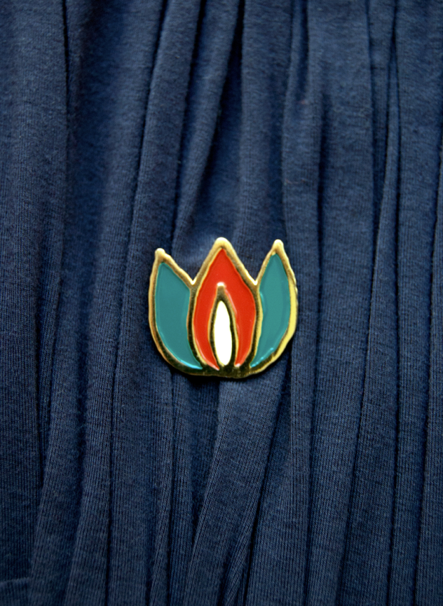 Abide with Me- Enamel Pin