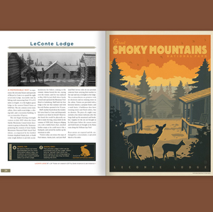 Illustrated Guide to Great Smoky Mountains National Park- Hard Cover Coffee Table Book