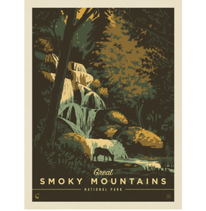 Great Smoky Mountains: Tranquility Art Print