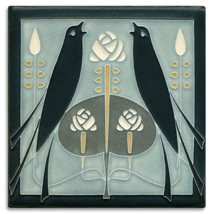 Songbirds Art Tile- 8x8