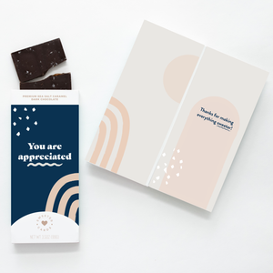 "You are Appreciated" Chocolate Card