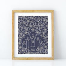 Load image into Gallery viewer, Come Thou Long Expected Jesus Hymn Art Print

