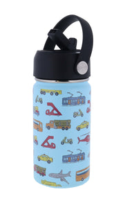 Kids Are We There Yet 12oz. Bottle with Straw Cap