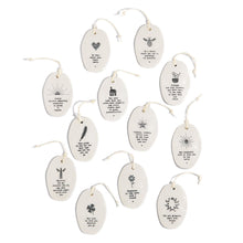 Load image into Gallery viewer, Sweet Sayings Oval Ornaments

