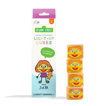 Load image into Gallery viewer, Julia- Glo Pals Light up Cubes set of 4
