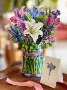 Lillies and Lupines Bouquet
