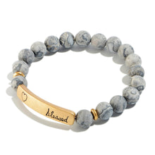 Load image into Gallery viewer, Inspirational Stone Bracelets in Assorted Styles
