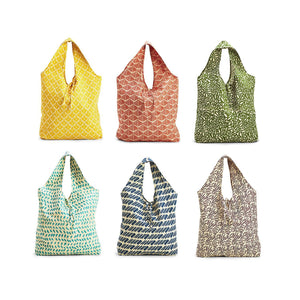 Reusable Cotton Market Bag -- Assorted Designs