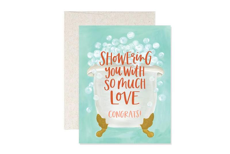 Showering you with so much love- Greeting Card
