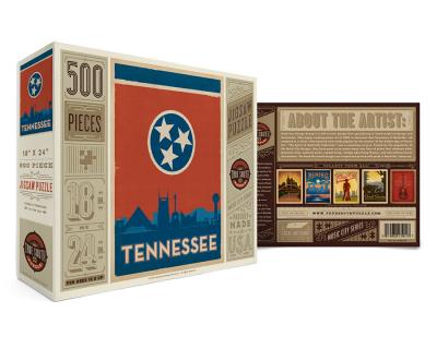 Tennessee State Flag Puzzle