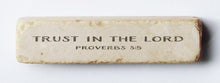 Load image into Gallery viewer, Proverbs 3:5 Scripture Stone

