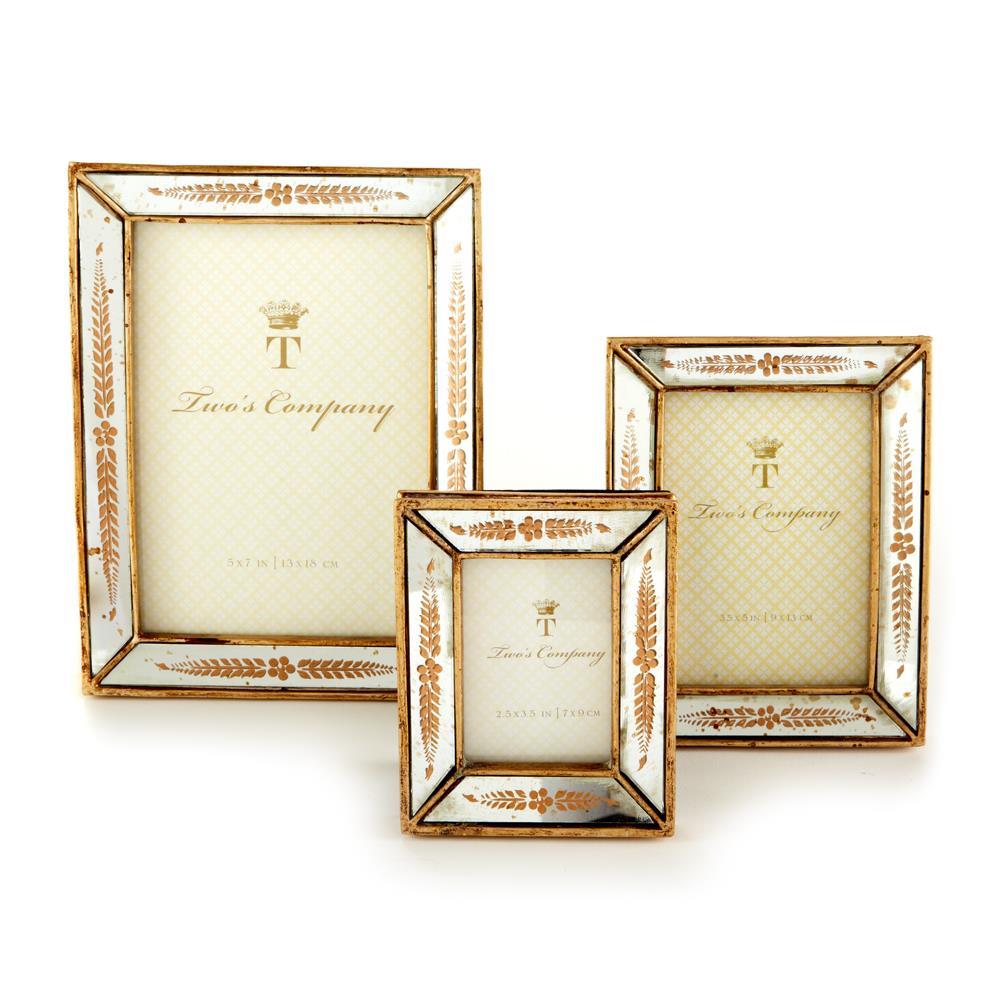 Gold Leaf Photo Frames in Assorted Sizes