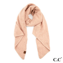 Load image into Gallery viewer, C.C. Brand Bias Cut Scarf Featuring Whipstitch Trim
