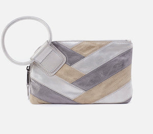 Sable Wristlet in Silver Multi